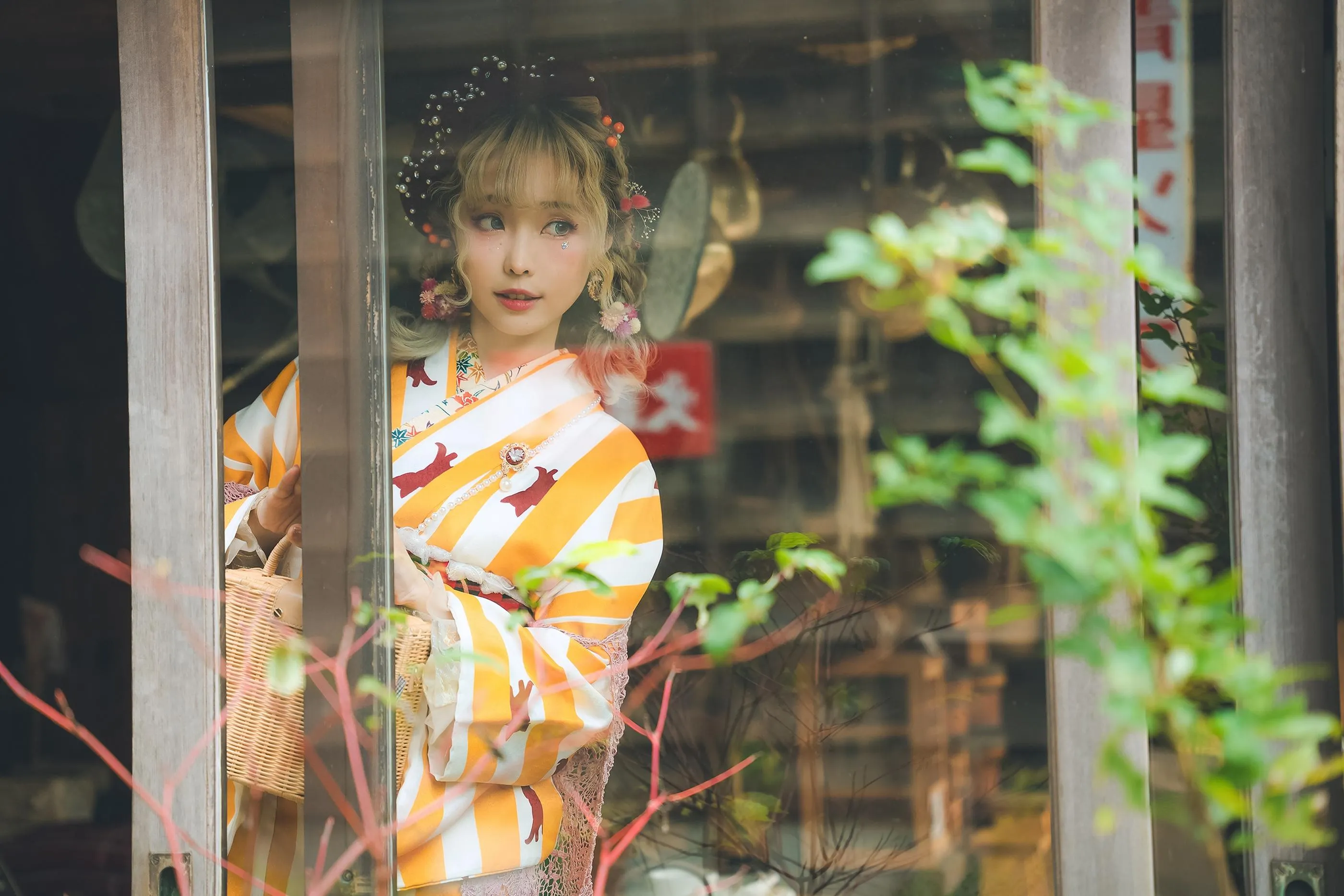 ElyEE子 – NO.90 [2020 Ely Collection] Digital photo set 10套-6 Retro Kimono II [62P]插图6
